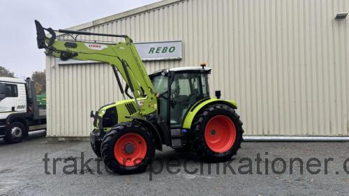 Claas Arion 420 tekniska specifikationer 