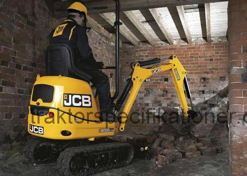 JCB 8008 tekniska specifikationer 