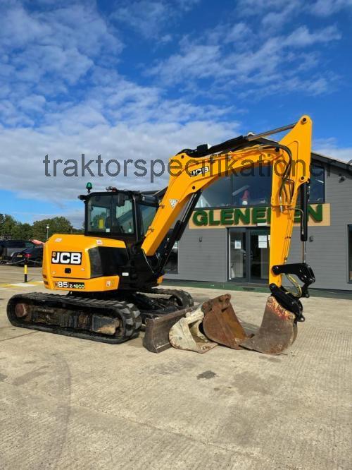 JCB 85Z-1 tekniska specifikationer 