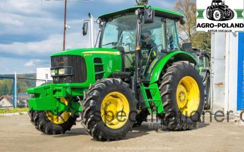 John Deere 6100D tekniska specifikationer 