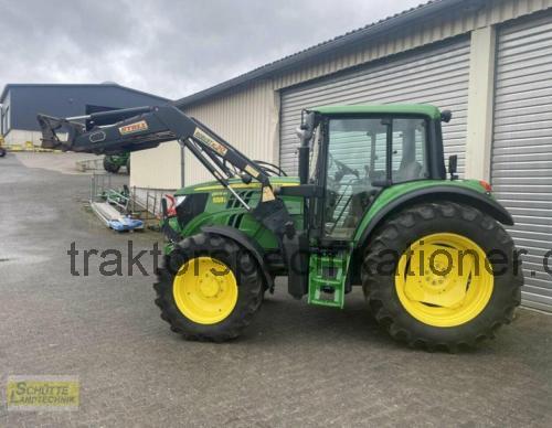 John Deere 6105M tekniska specifikationer 