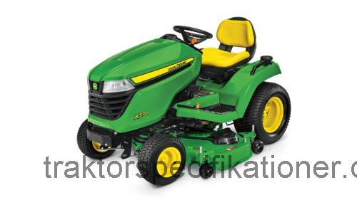 John Deere X570 tekniska specifikationer 