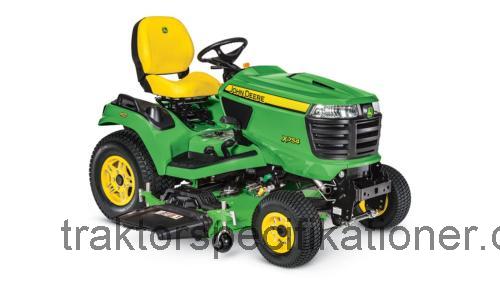 John Deere X754 tekniska specifikationer 