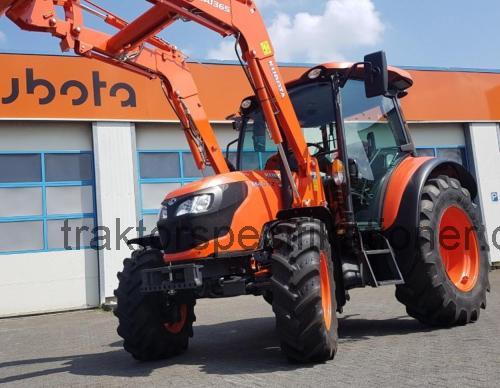 Kubota M4072 tekniska specifikationer och recensioner