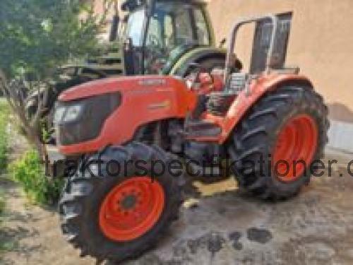 Kubota M6040 tekniska specifikationer 